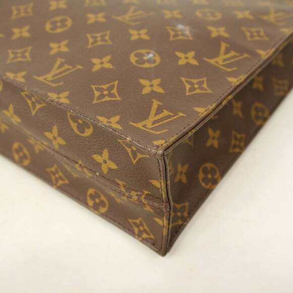 LOUIS VUITTON Brown Monogram Tote Bag - Picture 9 of 13